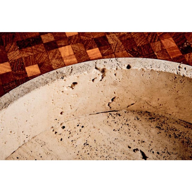 Large Box in Travertine attributed to Pier Alessandro Giusti and Egidio di Rosa, 1970s For Sale - Image 12 of 14