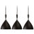 Mid-Century Modern Birger Dahl Pendant in the Style of Stilnovo - Set of 5 For Sale - Image 3 of 7