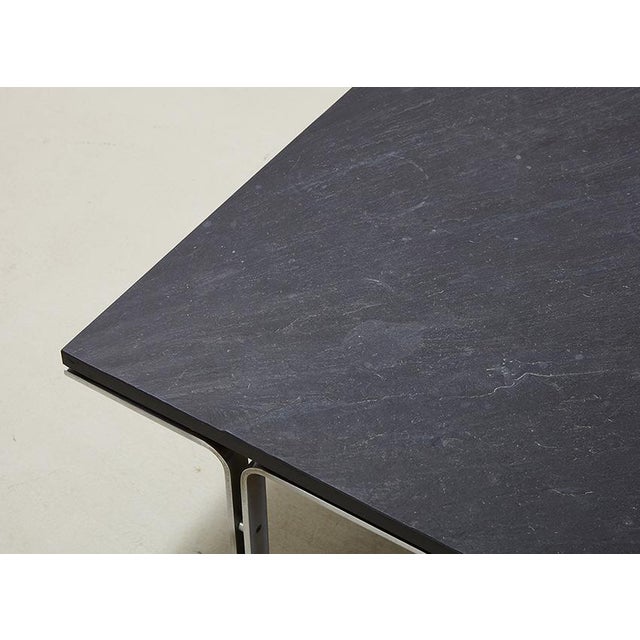 Metal Slate Coffee Table attributed to Horst Bruning for Kill International, Germany, 1960s For Sale - Image 7 of 10