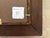 Visualization" Abstract Art in Antique Frame, Seascape Painting Transitional Wall Art by JTS For Sale - Image 9 of 10