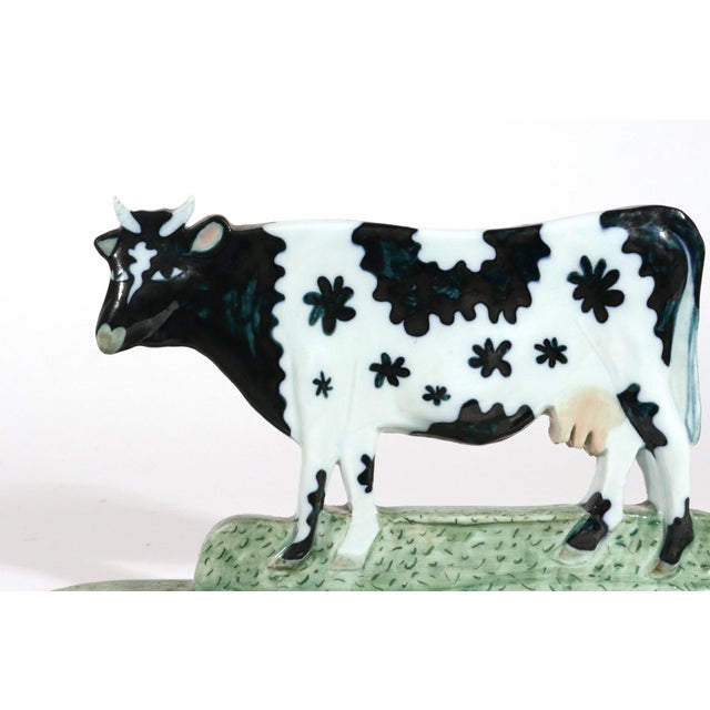 Late 20th Century Maria Superior Porcelain Model of "Sweet Basil", a Model of a Cow For Sale - Image 5 of 16