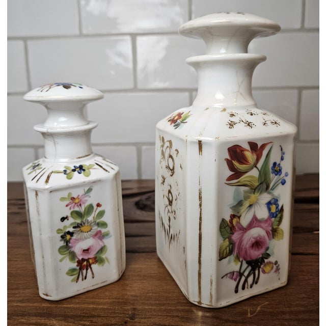 Set of 4, Antique French Perfume Bottles For Sale In Charlotte - Image 6 of 18