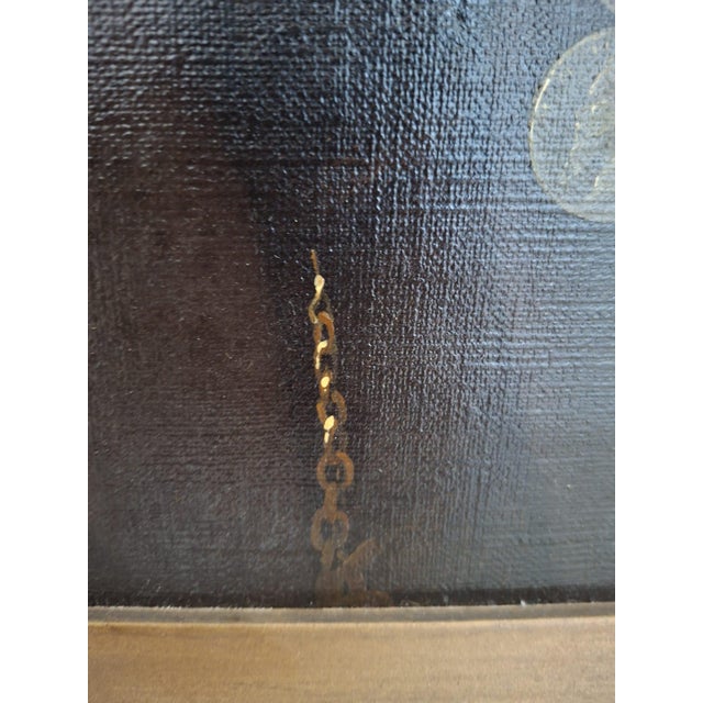 Portrait of Knight Giovanni Guido da Cilavegna, Portrait, 1866, Oil on Canvas For Sale - Image 6 of 13