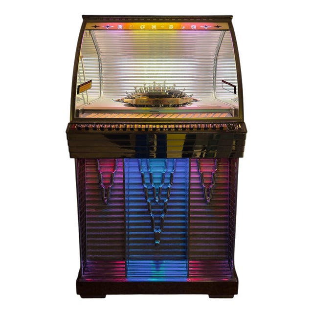 Rock-Ola 1448 Icicle Model Jukebox, 1955 For Sale