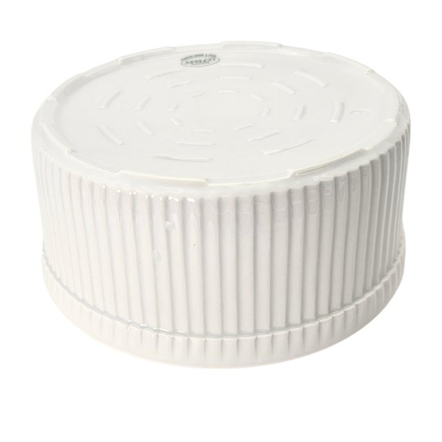 White Vintage Apilco French Porcelain Soufflé Dish, Porcelaine À Feu For Sale - Image 8 of 10