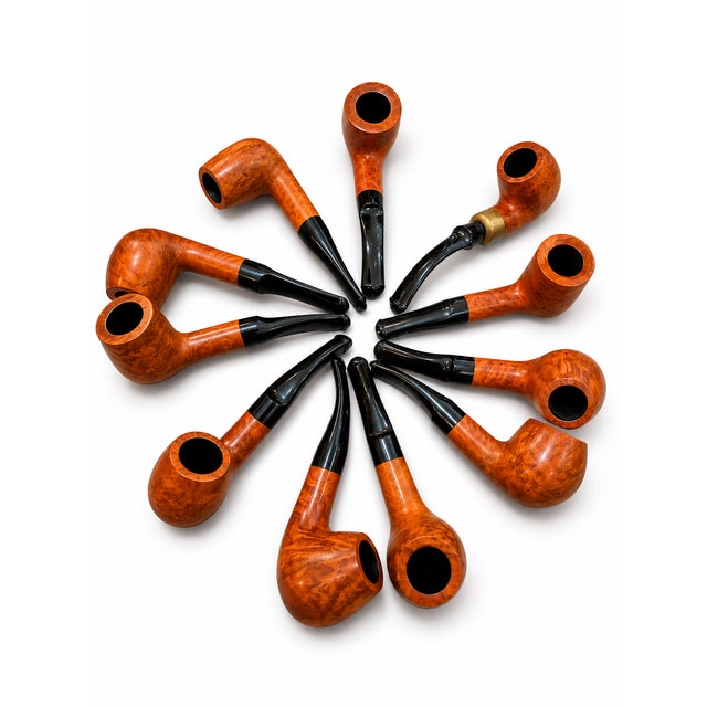 German Oldenkott Pipes, 1970s, Set of 10 For Sale - Image 6 of 6