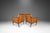 Mid-Century Modern Set of Two (2) Rare Mid-Century Modern Caned Lounge Chairs in Walnut Attributed to Kipp Stewart for Directional, Usa, C. 1950s For Sale - Image 3 of 17