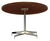 Antique White 1960s MCM Eames Style 4' Round Table Metal Base For Sale - Image 8 of 11