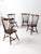 Vintage Windsor Dining Chairs Set of 4 For Sale - Image 9 of 12