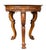 Victorian Oak and Inlaid Marble Center Table For Sale - Image 4 of 8