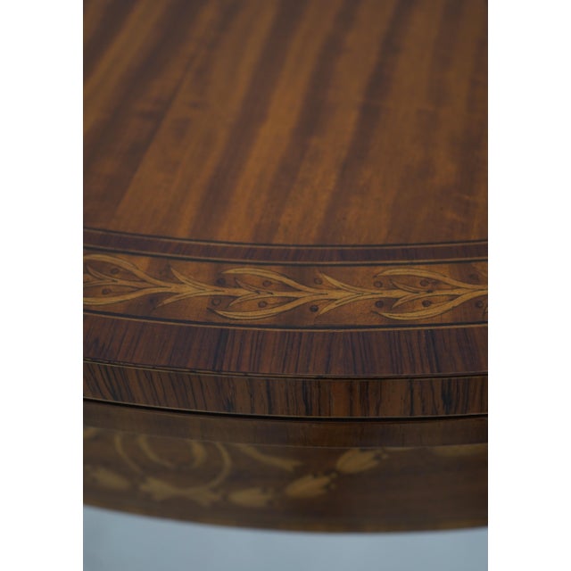 Baker Stately Homes Adam Style Games Table For Sale In Philadelphia - Image 6 of 16