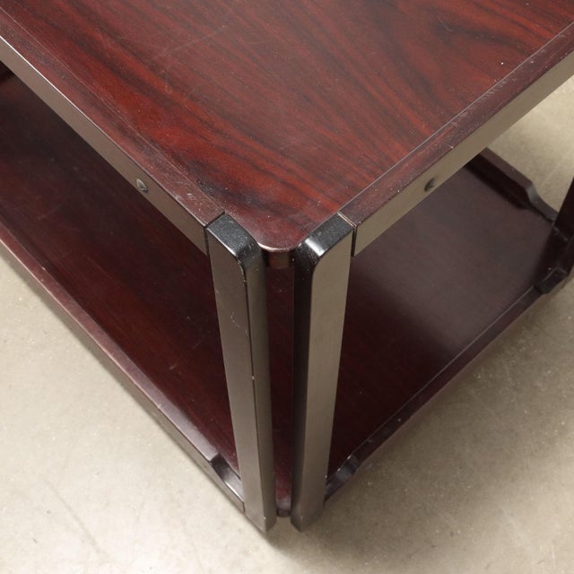 Veneer Serving Trolley, 1960s For Sale - Image 3 of 10