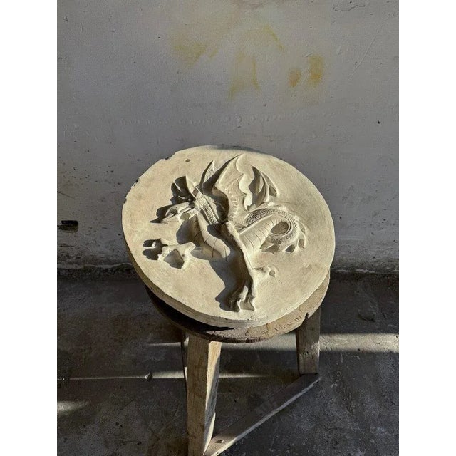 White Plaster Dragon by Walter De Buck For Sale - Image 8 of 8