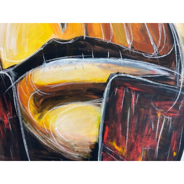 Juraj Huliak, Man in the Rain, 2023, Acrylic on Canvas For Sale - Image 4 of 10