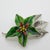 1980s Vintage Italian Handmade Genuine Silver Christmas Poinsettia Flower Figurine For Sale - Image 5 of 9
