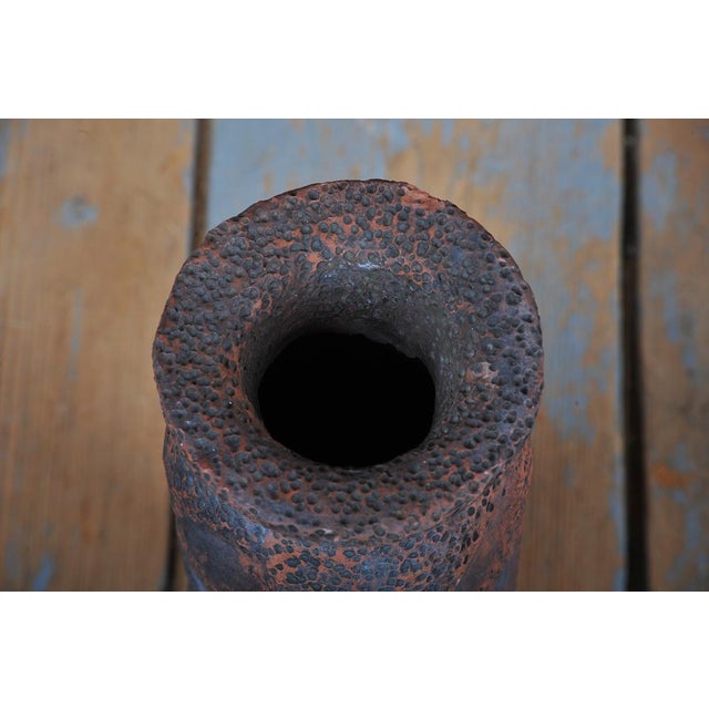 This elegant ceramic vase originates from 1920s Czechoslovakia and stylistically belongs to the Art Deco period. Its...