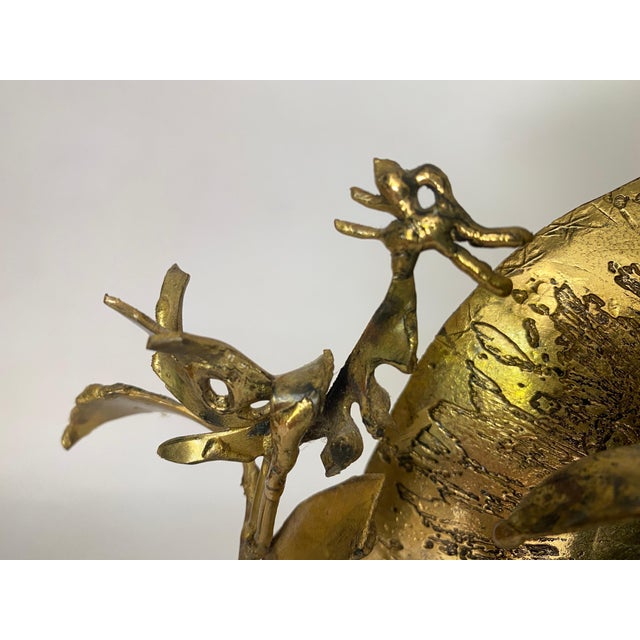 Brass Sculpture in Brass and Aluminium by Tossello, 1999 For Sale - Image 12 of 15