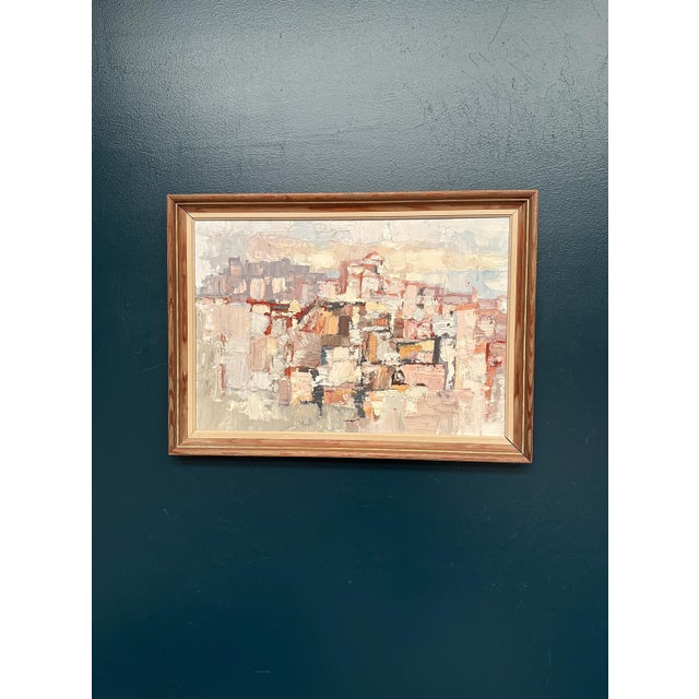 Gösta Calmayer, Composition, 1961, Oil on Panel, Framed For Sale - Image 8 of 16