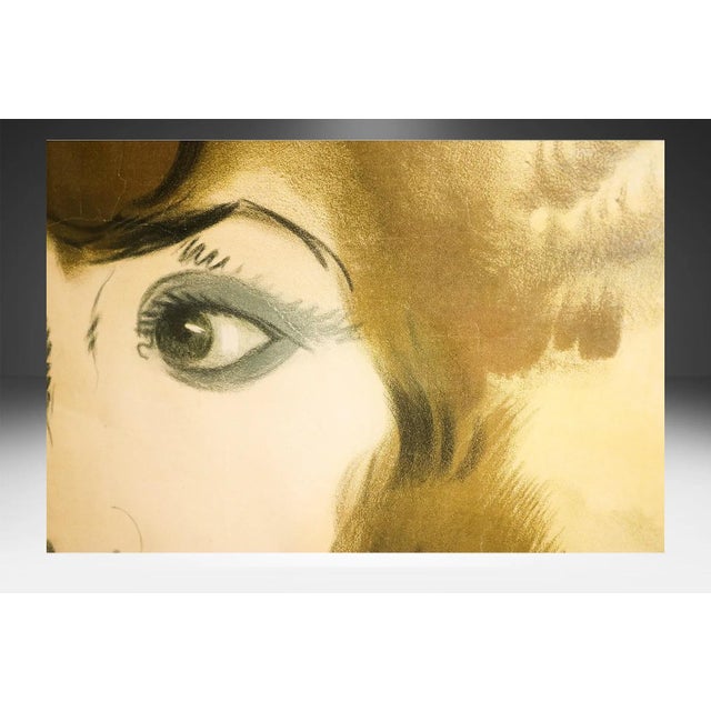 White Original French Art Deco Period Poster by Paul Colin 1928 For Sale - Image 8 of 10