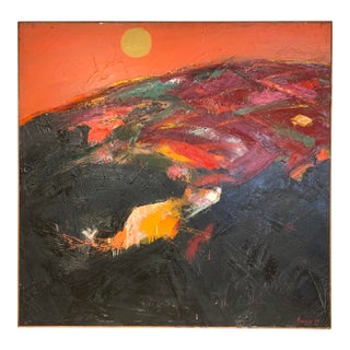 20th Century Artist Roger Barnes-Painting For Sale