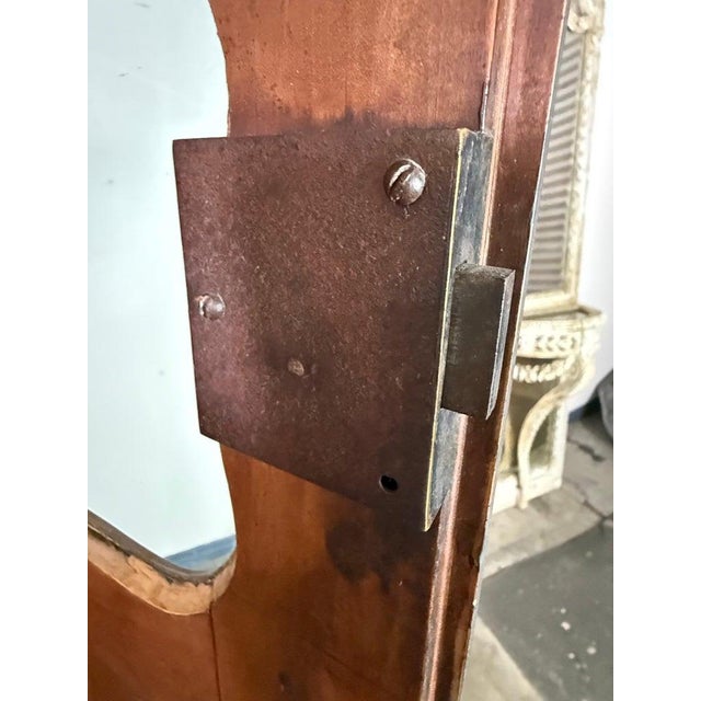 19th C. Napoleon III Painted Armoire For Sale - Image 14 of 16