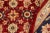 Textile Classic Ziegler Red Blue Hand-Knotted Wool Rug - 9'11'' X 14'2'' For Sale - Image 7 of 8