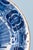 18th Century Dutch Delft Blue and White Peacock Dish For Sale - Image 3 of 8