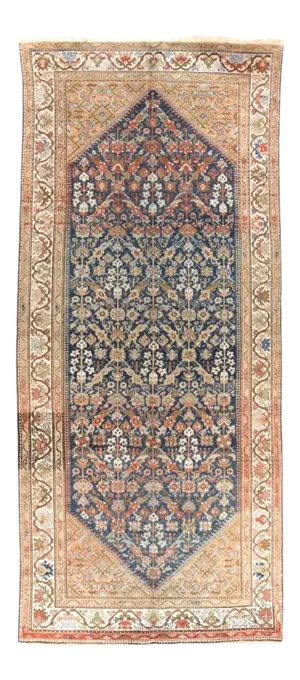 Antique Hand Made Malayer Persian Rug- 5′3″ × 12′