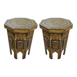 Example of Anglo-Indian Side Tables