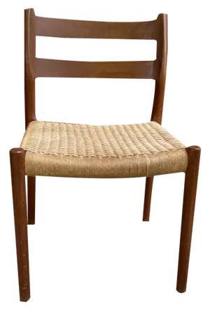 Mid-Century Danish Chairs by Niels O. Møller for J.L. Møllers, 1960s, Set of 6