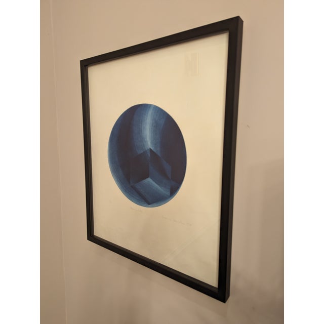 Berenice Benjelloun, Moving Cube, 1974, Print, Framed For Sale - Image 8 of 8