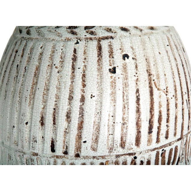 Mid 20th Century Moroccan Ceramic Urn For Sale - Image 9 of 11