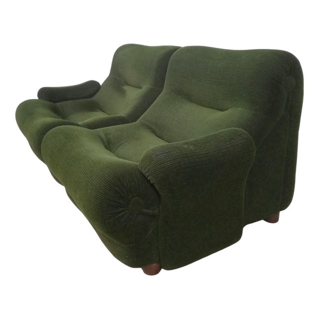 Set of Italian Space Age Modular Sofa attributed to Emilio Guarnacci for 1p, Italy, 1970s For Sale
