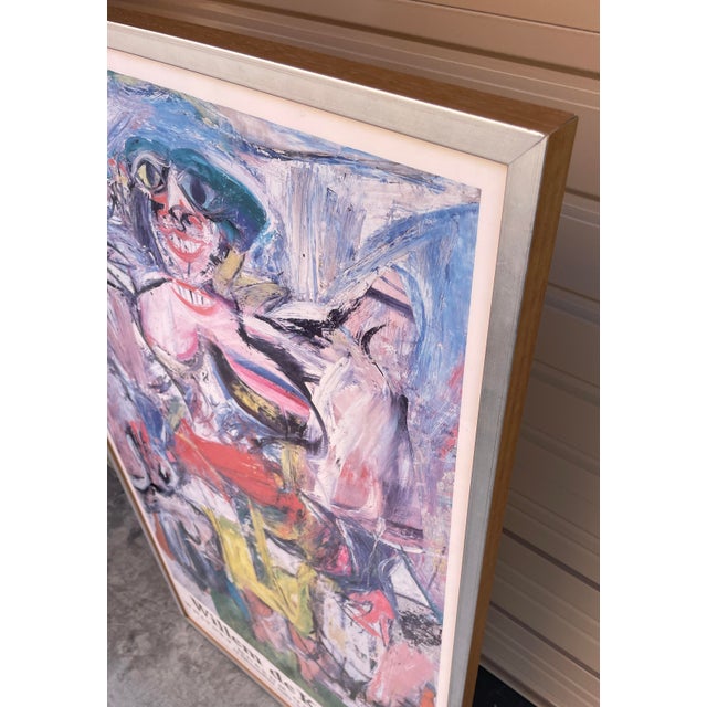 1983 Signed Willem deKooning Whitney Retrospective Poster “Woman and Bicycle” For Sale In Monterey, CA - Image 6 of 8