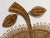 Apple-Shaped Rattan Mirror, Italy, 1960s For Sale - Image 4 of 9