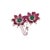 A very gorgeous and beautiful, Emerald & Ruby Cocktail Toi et Moi Ring set in 18K White Gold & natural Diamonds. The...
