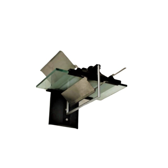 Wall Sconce by Giovanni Grignani for Lamperti, 1980s For Sale - Image 3 of 8