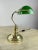 Ministerial Lamp in Golden Metal and Colored Glass, Italy, 1980s For Sale - Image 3 of 10