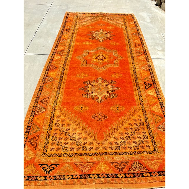 1960s Vintage Moroccan Berber Rugs Hand-Woven by Berber Women in Morocco. For Sale - Image 17 of 18