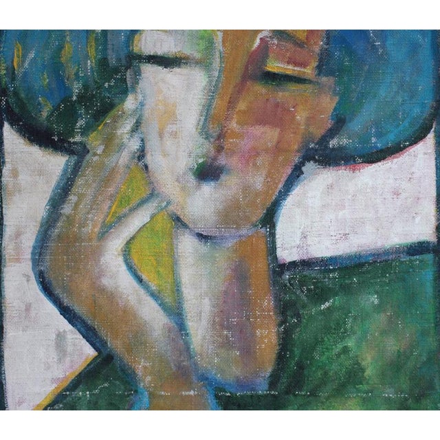 Hidden Portraits XXXVI, 1990s, Acrylic Painting on Cnavas, Framed For Sale - Image 6 of 14