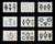 Blue Set of 9 Edouard Garnier Framed Lithograph Prints of Sevres Porcelain For Sale - Image 8 of 8
