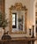 Large Baroque-Style Gilt Carved Lion Crest Mirror, 52” X 34” For Sale - Image 11 of 11