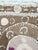 Boho Embroidered Neutral Tan Suzani Wall Decor, 4'8'' X 5'4'' For Sale In New York - Image 6 of 9