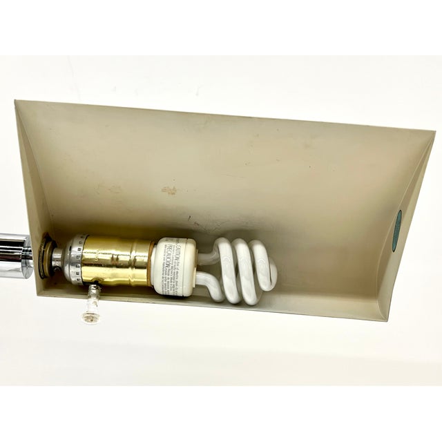 1960s Mid Century Modern Peter Hamburger Crylicord Desk Lamp for George Kovacs of Knoll International For Sale - Image 14 of 17