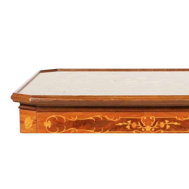 Late 20th Century Italian Marquetry Casino Table Chess Backgammon Roulette Cards For Sale - Image 13 of 15