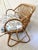 Mid-Century French Bamboo & Rattan Settee Bench For Sale - Image 4 of 9