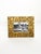 The photo is not included ! Decorative French photo frame dating from the 1980s. The rectangular frame features a richly...