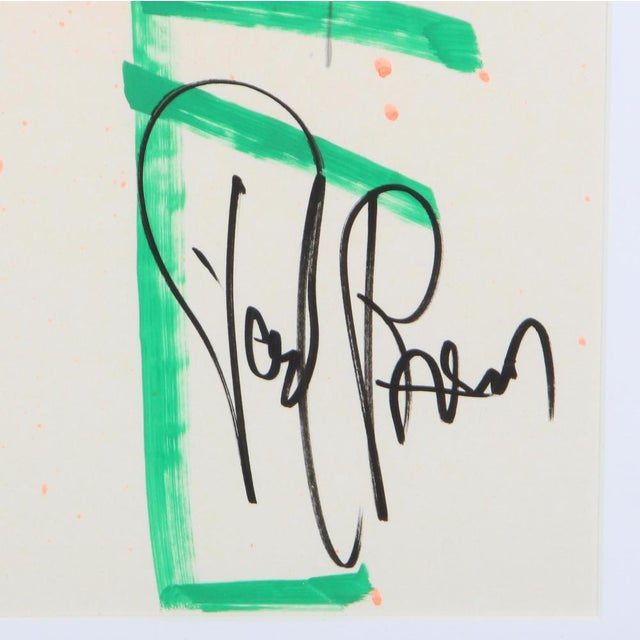 2020s Poul Pava, Figurative Composition, 2025, Mixed Media For Sale - Image 5 of 8