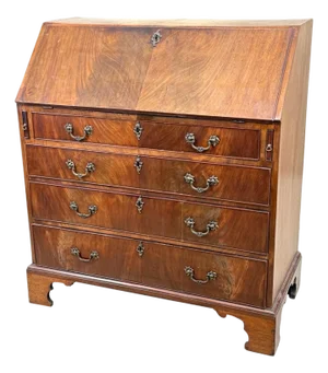 Antique Georgian Secretaire in Mahogany, 1870