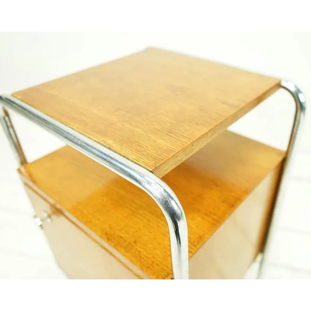 Object: side table era: original around 1930 style: bauhaus design/manufacturer: kovona original bedside table/side table...